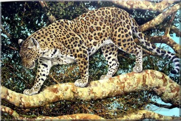 Animal Painting - leopardo 21